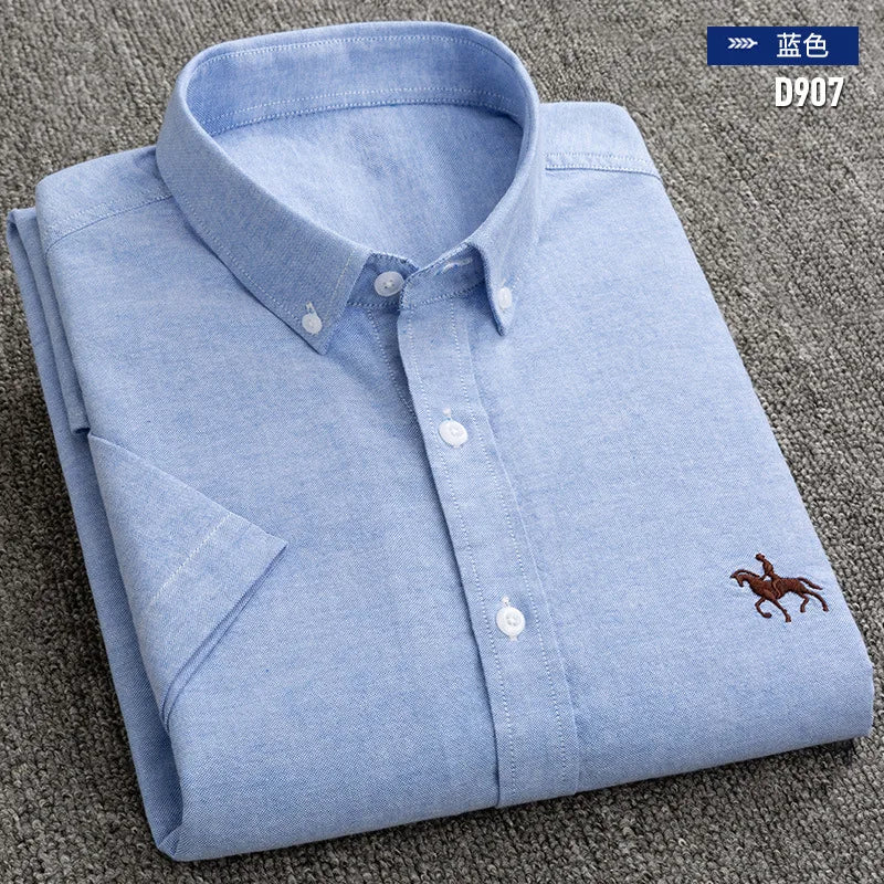 Amiens™ - Chemises d'été à manches courtes pour hommes, vêtements grande taille