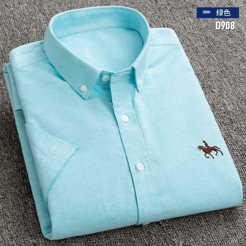 Amiens™ - Chemises d'été à manches courtes pour hommes, vêtements grande taille