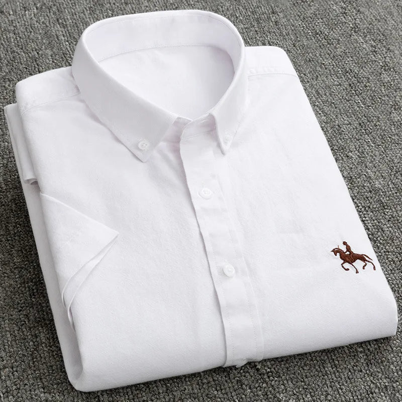 Amiens™ - Chemises d'été à manches courtes pour hommes, vêtements grande taille