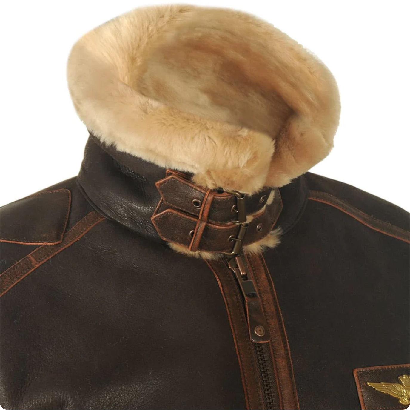 André - Blouson en cuir élégant et intemporel