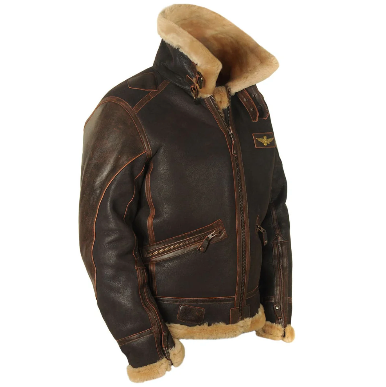 André - Blouson en cuir élégant et intemporel