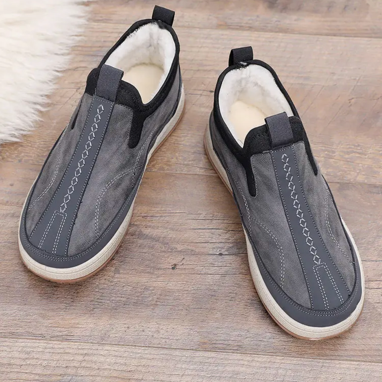 Thibault – Mocassins d’hiver chauds et élégants