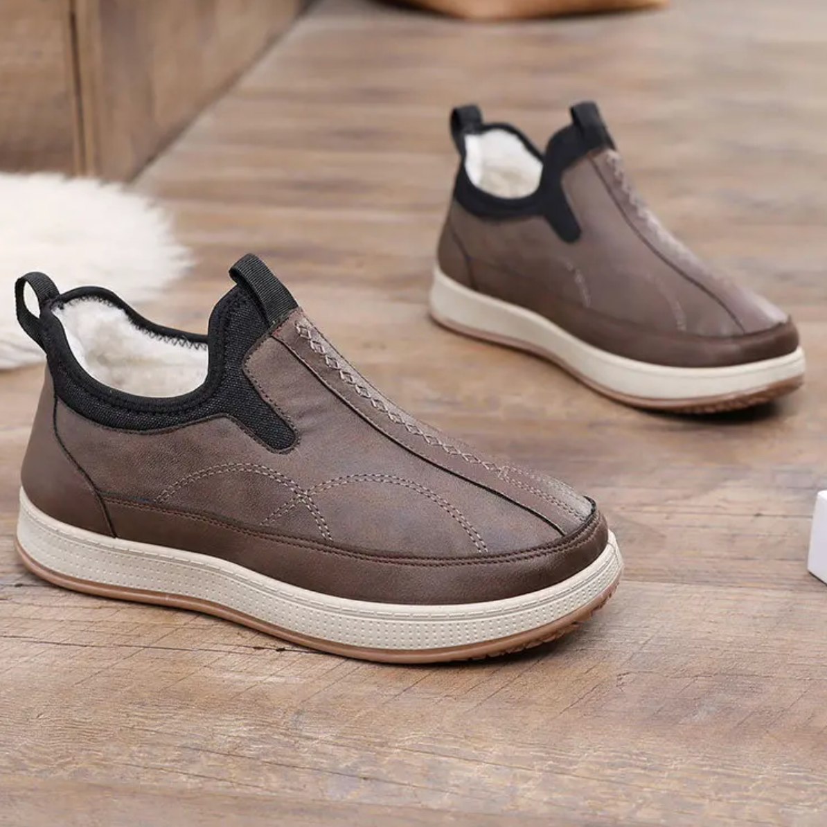 Thibault – Mocassins d’hiver chauds et élégants