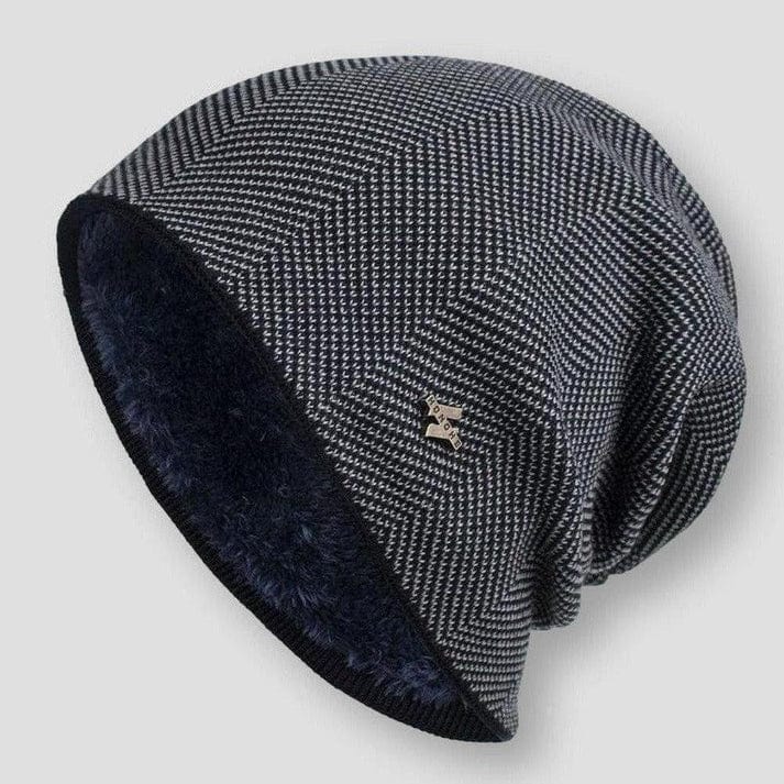 Melchior - Bonnet en laine tricoté doux et chaud