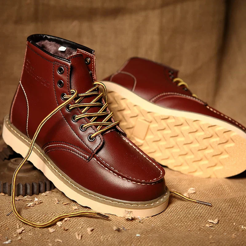 Wilfried - Bottes d'hiver rétro au style intemporel
