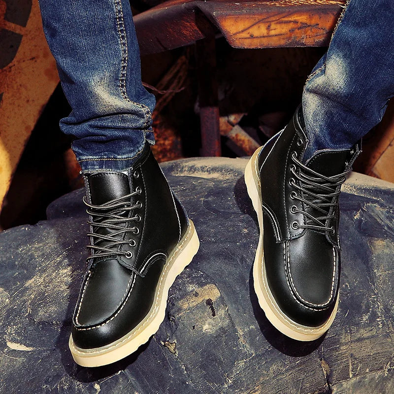 Wilfried - Bottes d'hiver rétro au style intemporel