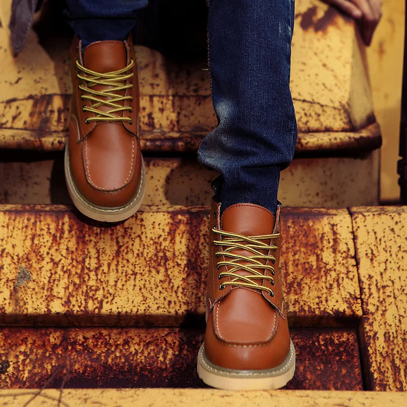 Wilfried - Bottes d'hiver rétro au style intemporel