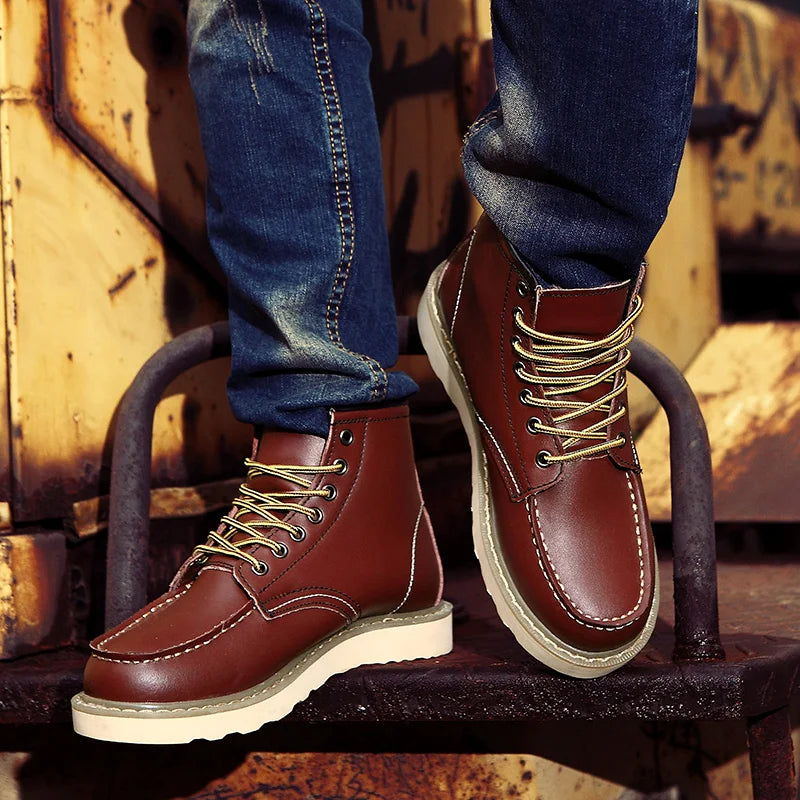 Wilfried - Bottes d'hiver rétro au style intemporel