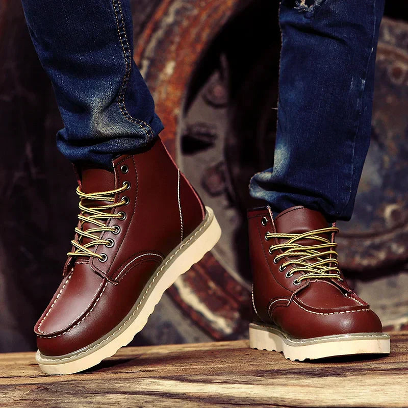 Wilfried - Bottes d'hiver rétro au style intemporel