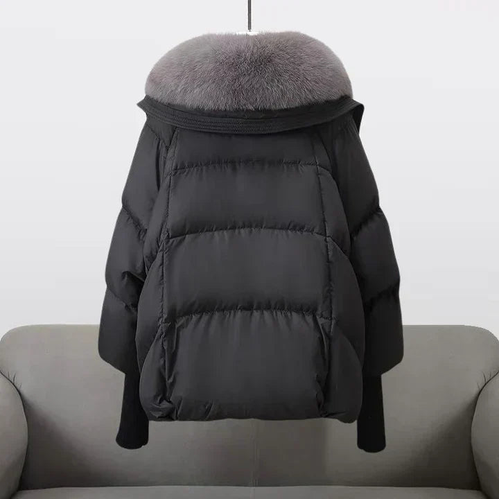Cerise - Veste élégante en fausse fourrure