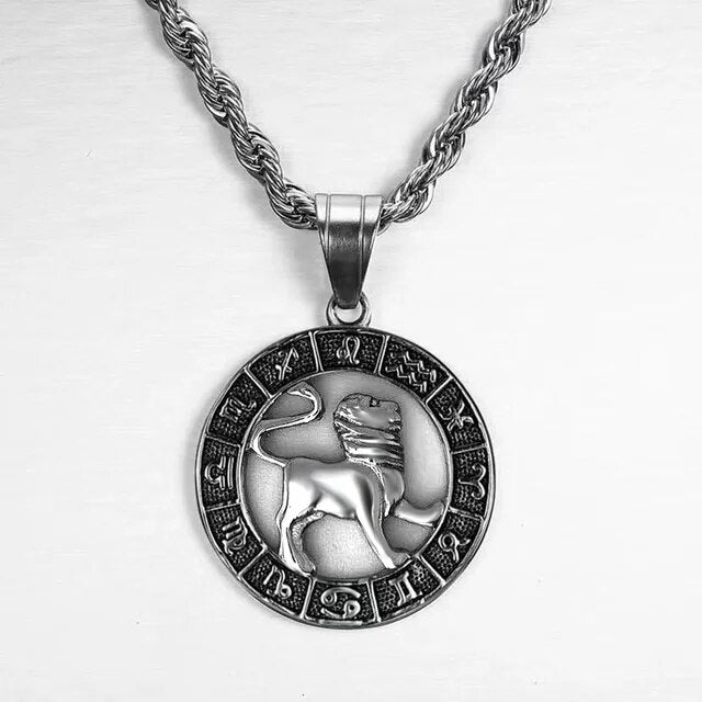 Aulier™ - Collier de signes du zodiaque - Argent