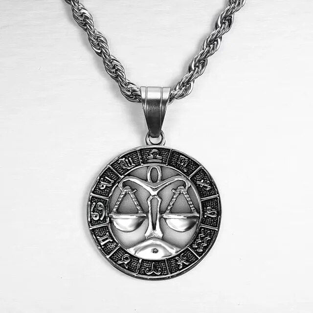 Aulier™ - Collier de signes du zodiaque - Argent