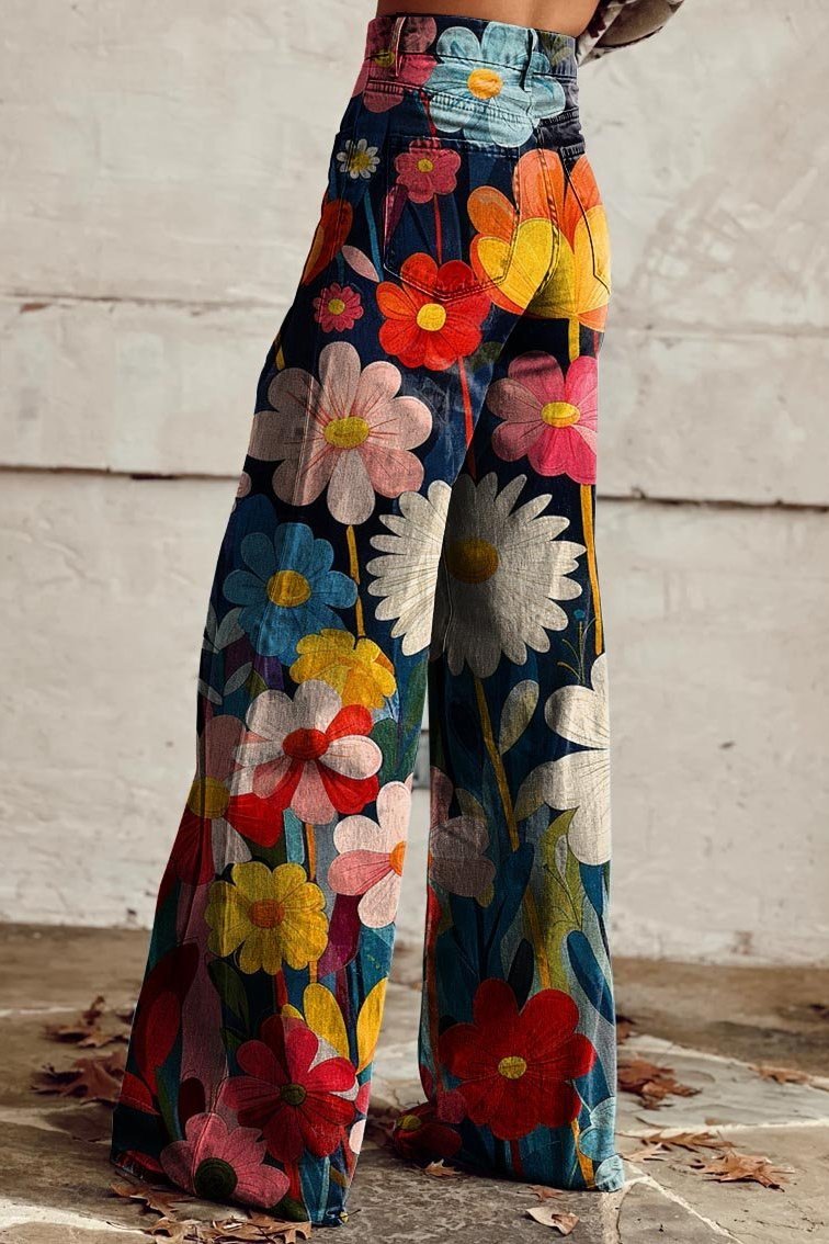 Aurorette - Pantalon Boho Vintage