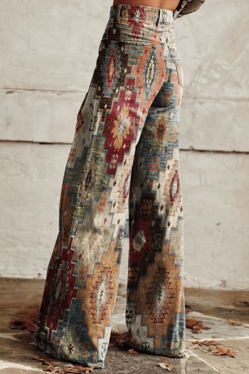 Irène - Pantalon Boho Vintage