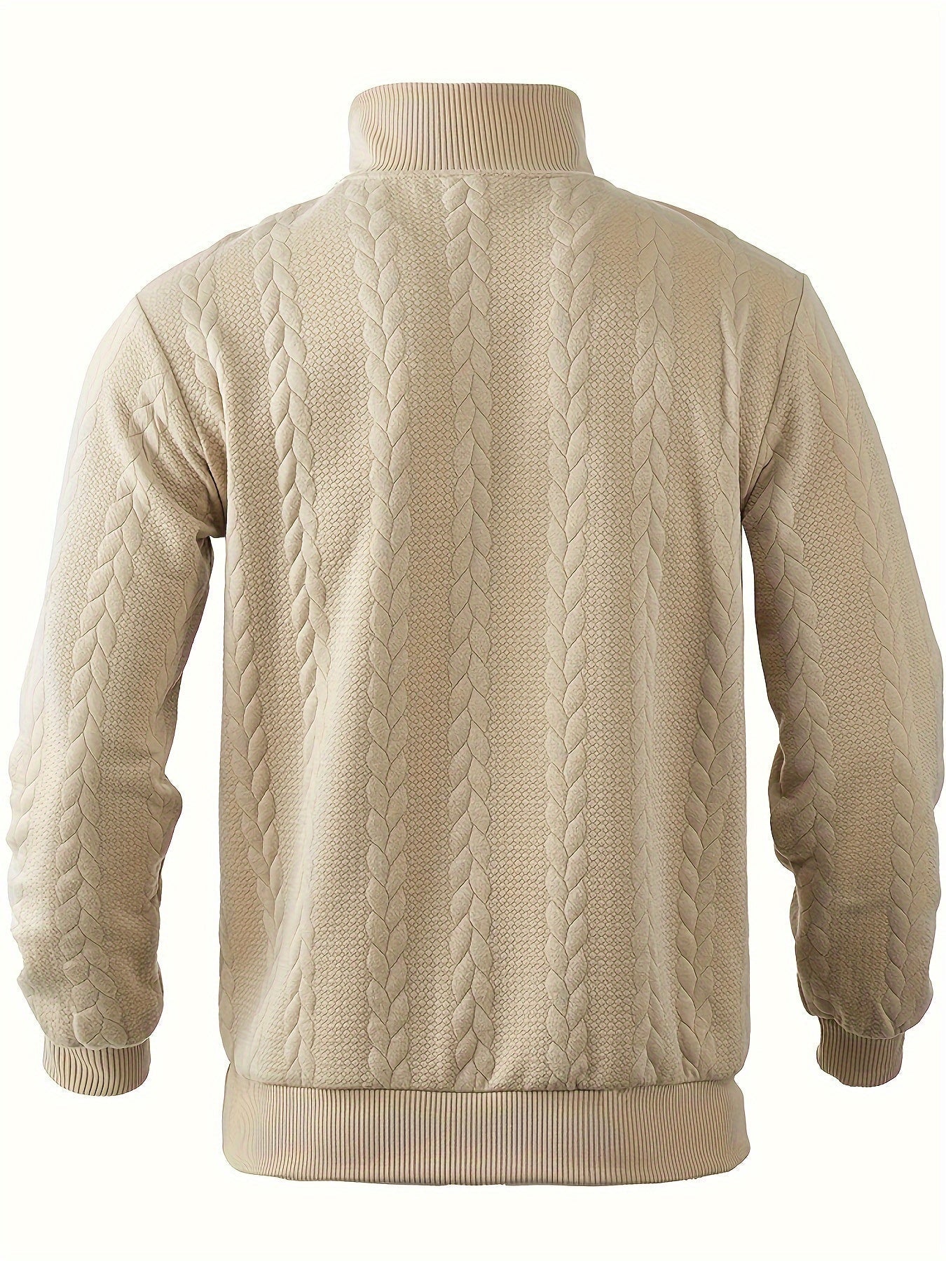 Cassien - Pull vintage avec fermeture éclair