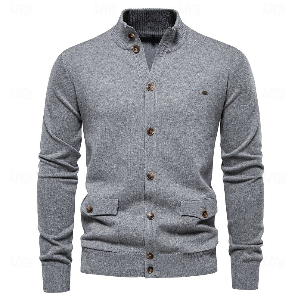 Yannis - Cardigan classique avec poches