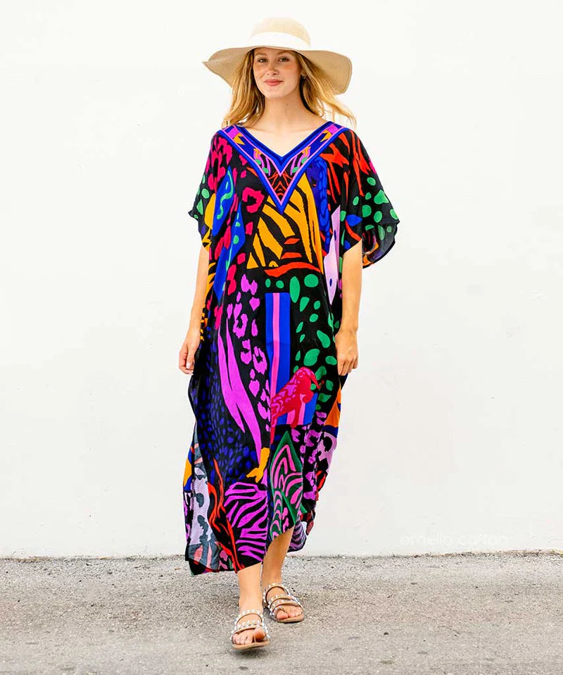 Axelle – Caftan d’été doux et ample
