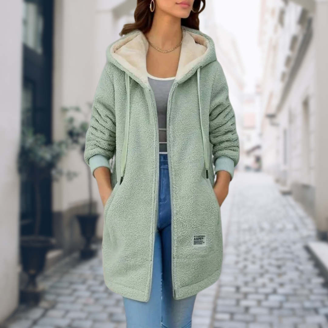 Malou - Veste doublée en polaire élégante