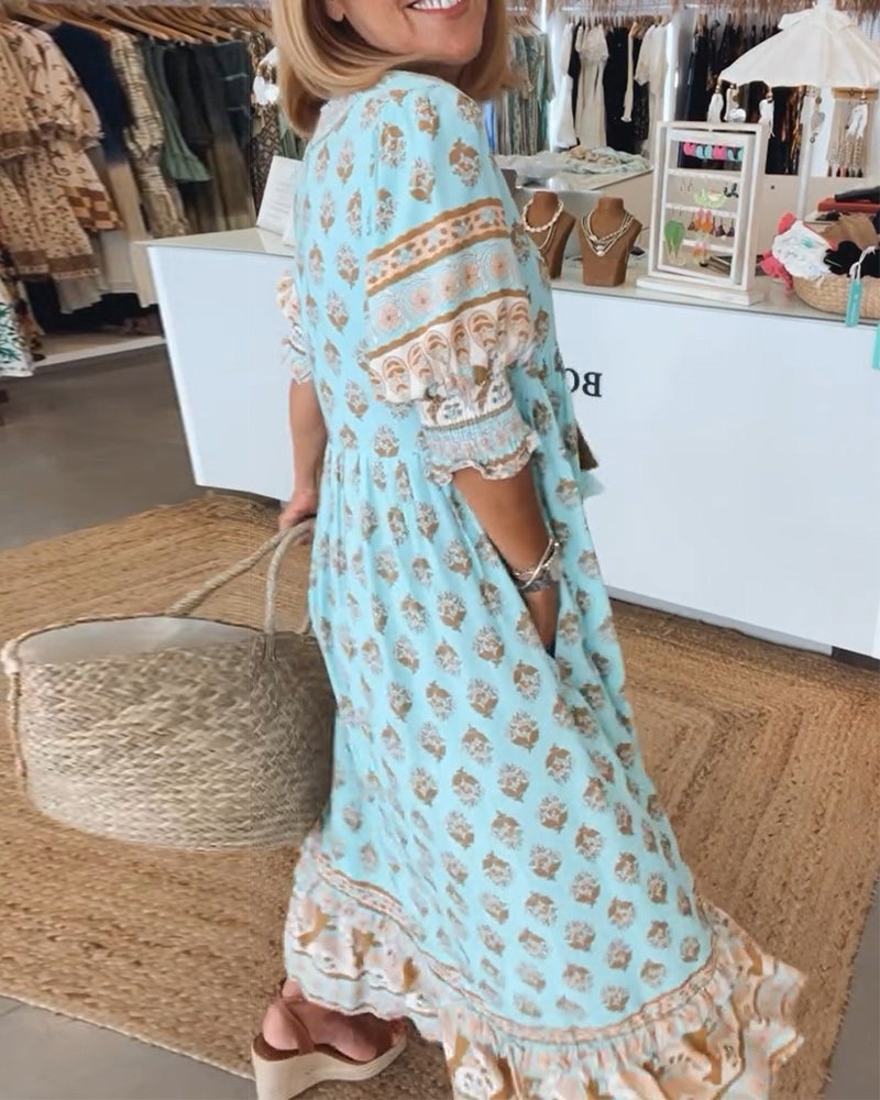 Fabiola – Robe printanière éclatante