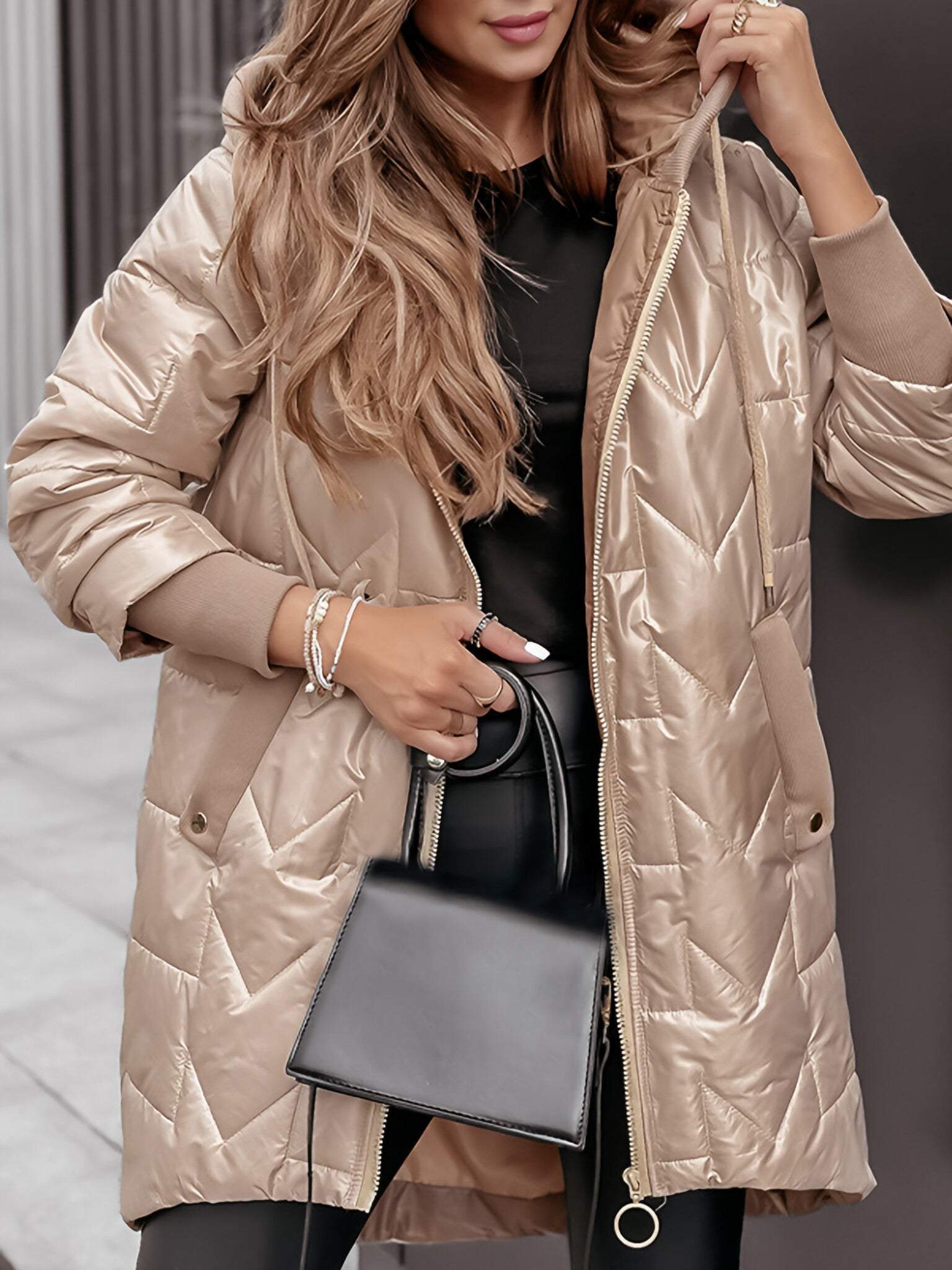 Tatiana – Veste à capuche élégante et polyvalente