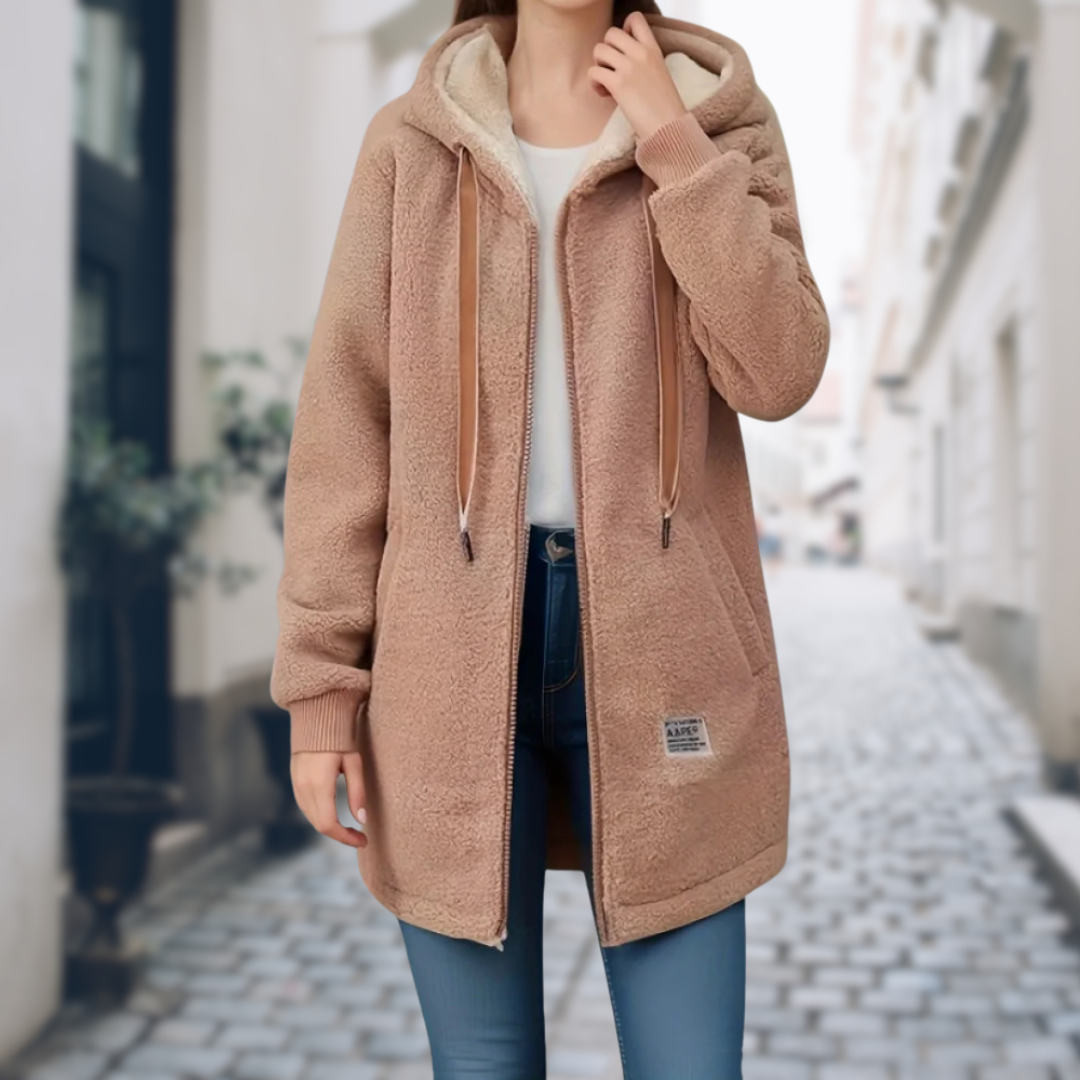 Malou - Veste doublée en polaire élégante