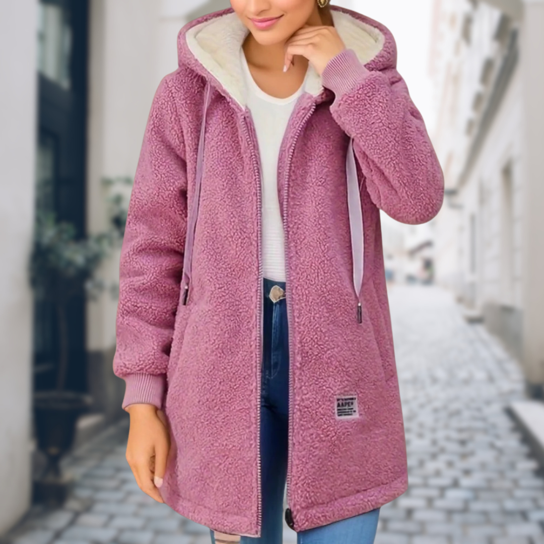 Malou - Veste doublée en polaire élégante