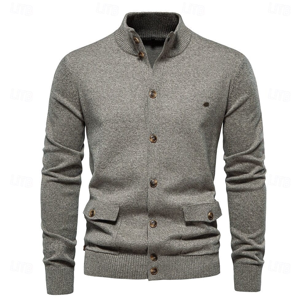 Yannis - Cardigan classique avec poches