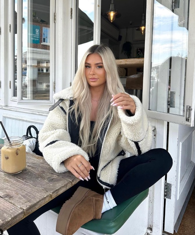 Karine - Manteau teddy douillet et tendance