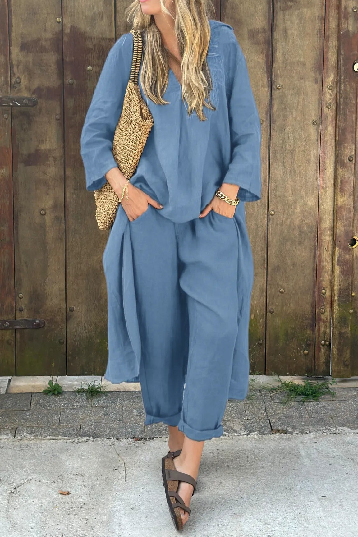 Sylvaine – Ensemble deux pièces chic et confortable