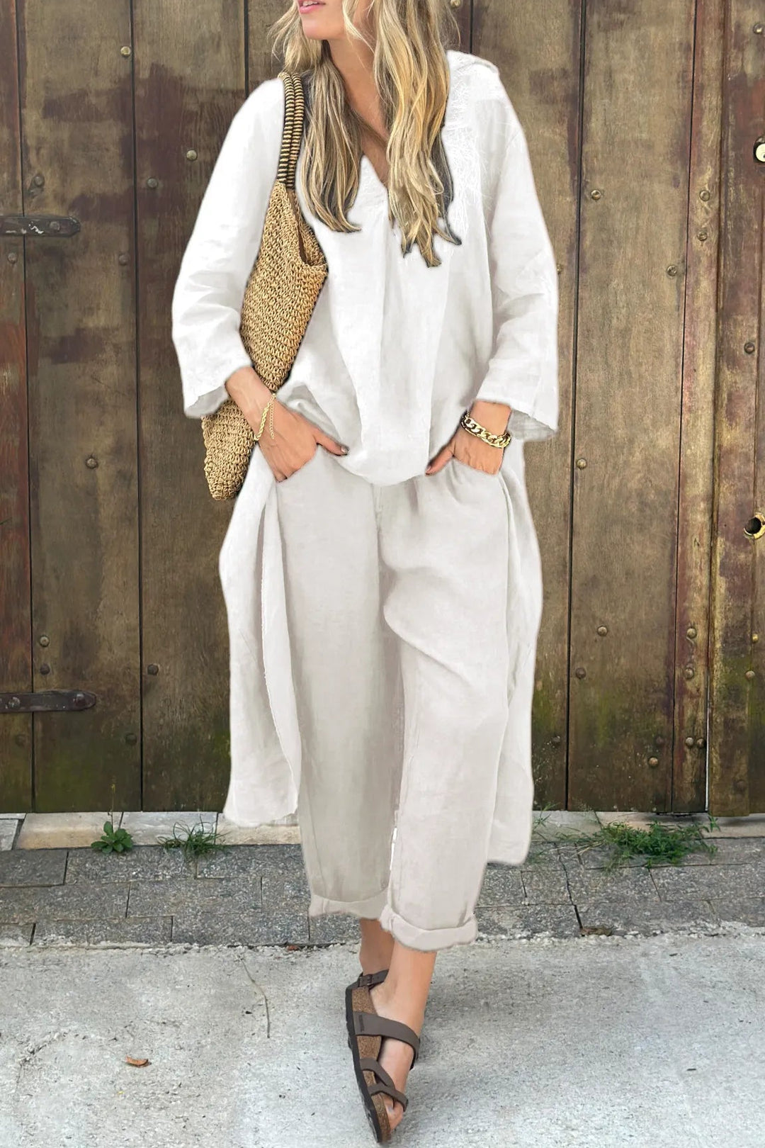 Sylvaine – Ensemble deux pièces chic et confortable