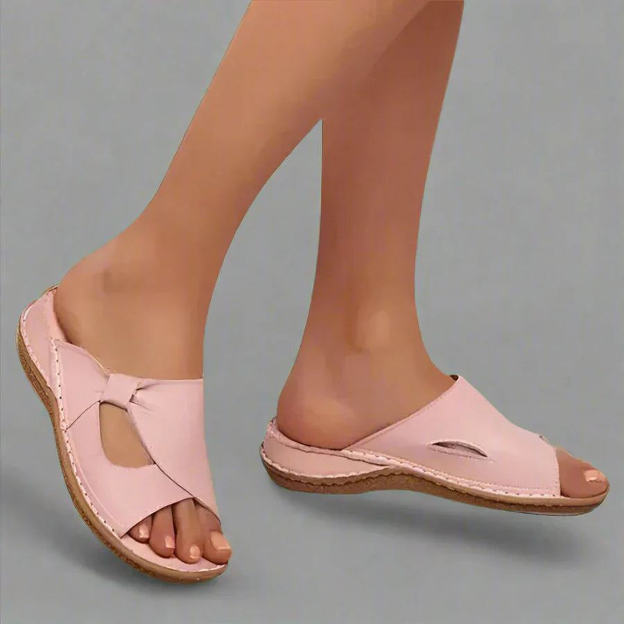 Eulalie - Sandales orthopédiques en cuir de première qualité
