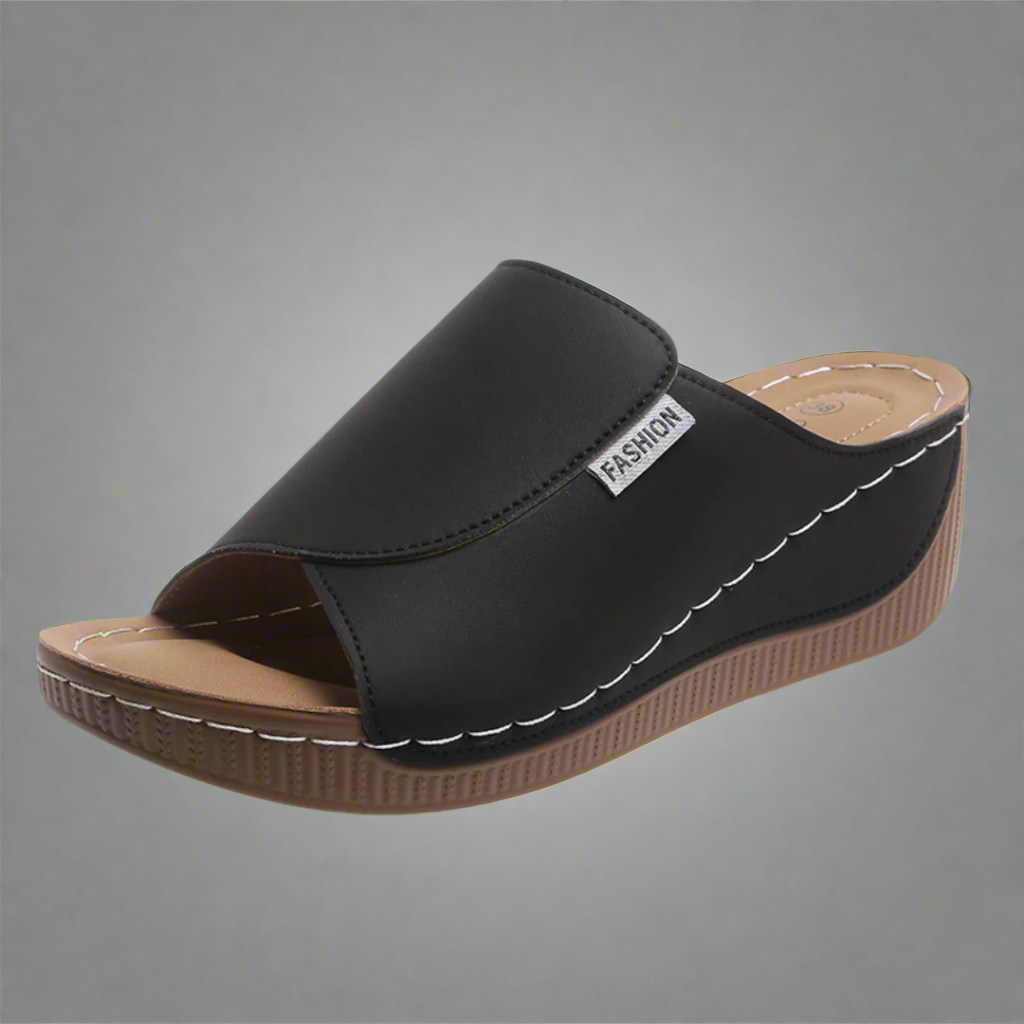 Cléophée - Sandale artisanale avec une semelle confortable
