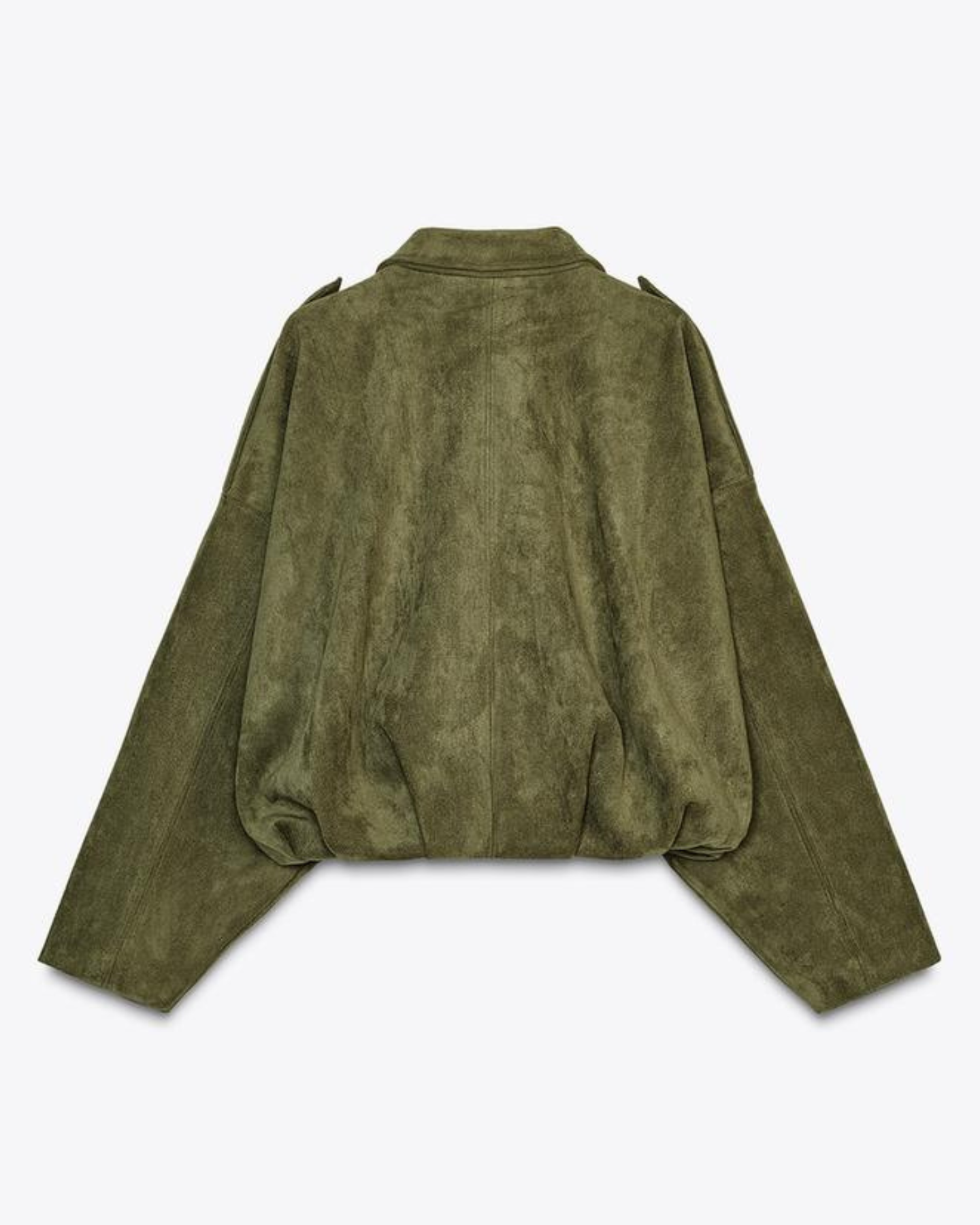 Fanchon - Veste bomber en daim élégante et polyvalente
