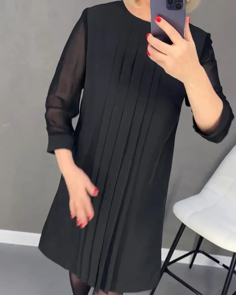 Séraphine – Robe plissée élégante et polyvalente