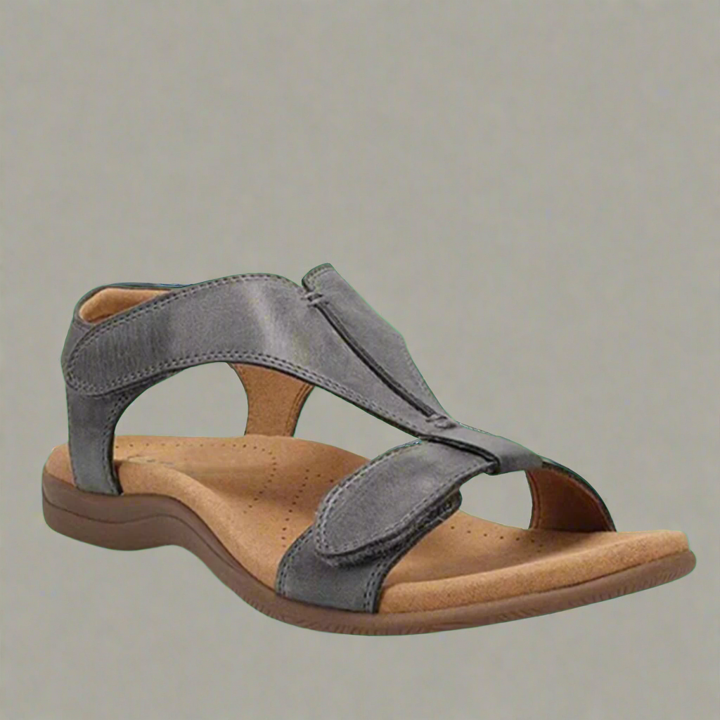 Ilona - Sandales orthopédiques en matériaux de première qualité pour une marche confortable