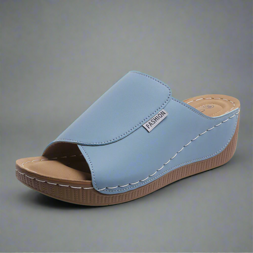 Cléophée - Sandale artisanale avec une semelle confortable
