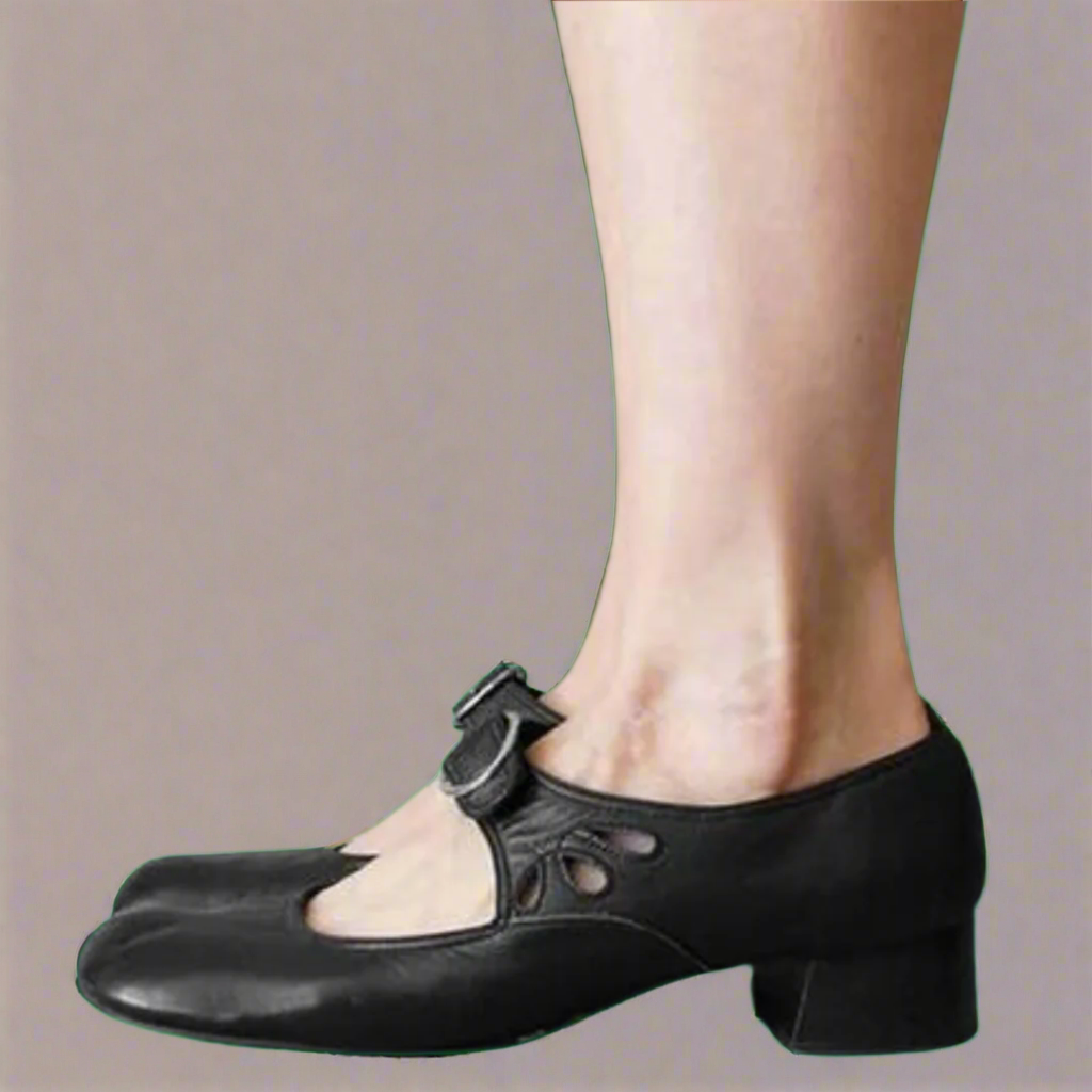 Vespera - Sandales orthopédiques en cuir avec semelle compensée confortable