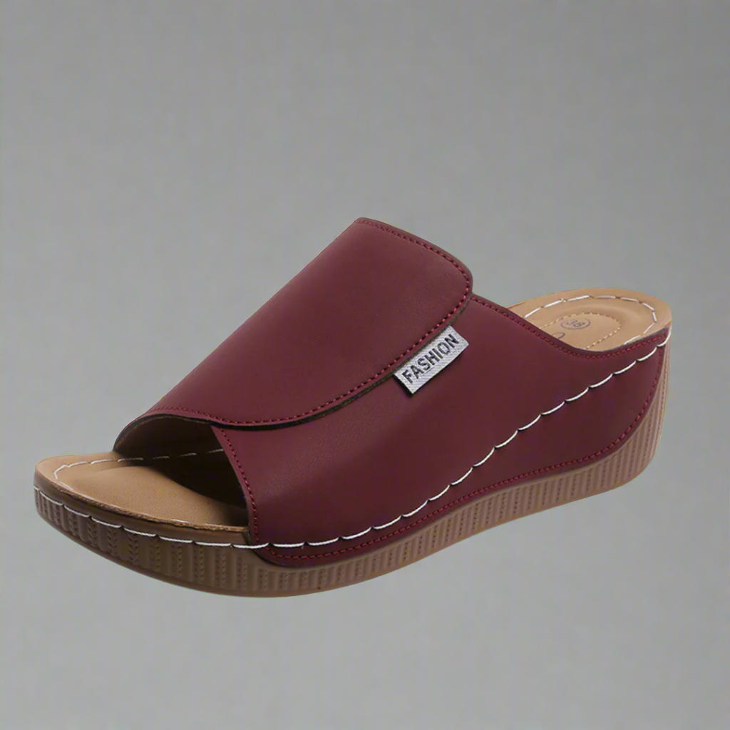 Cléophée - Sandale artisanale avec une semelle confortable