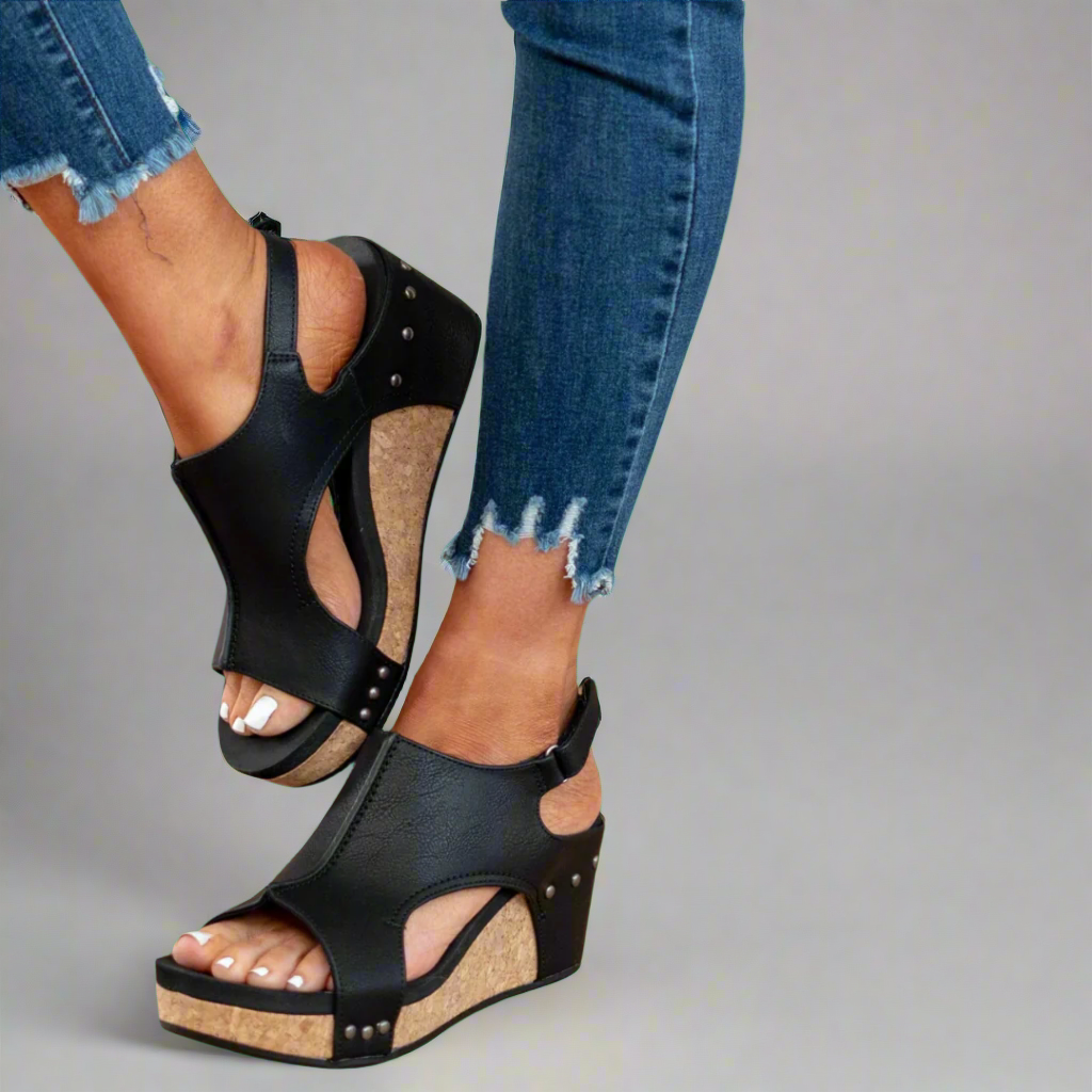 Solange - Sandales orthopédiques en matériau haut de gamme