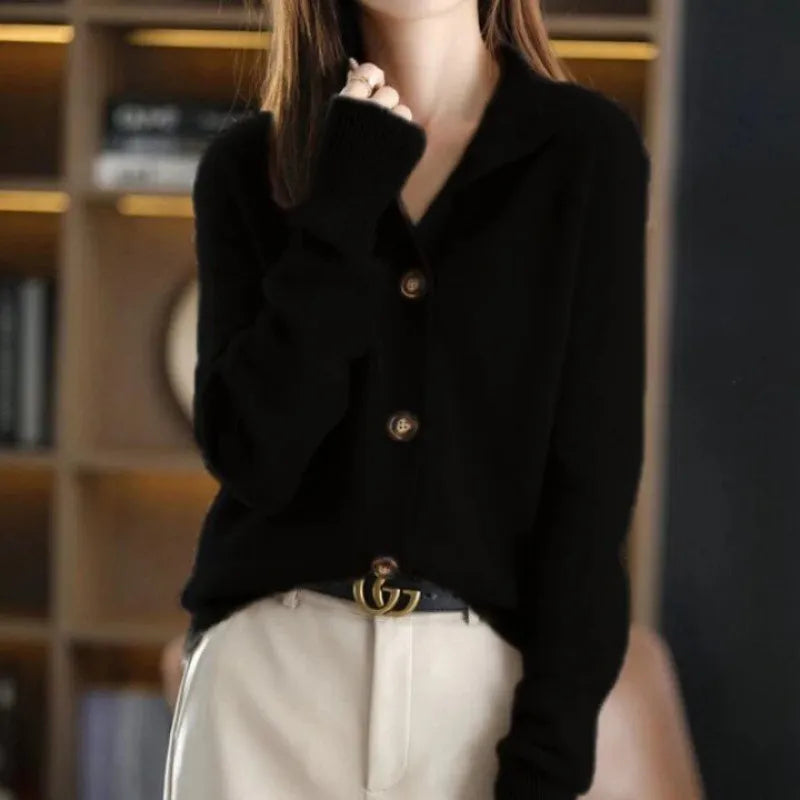 Federica - Cardigan doux en cachemire de qualité