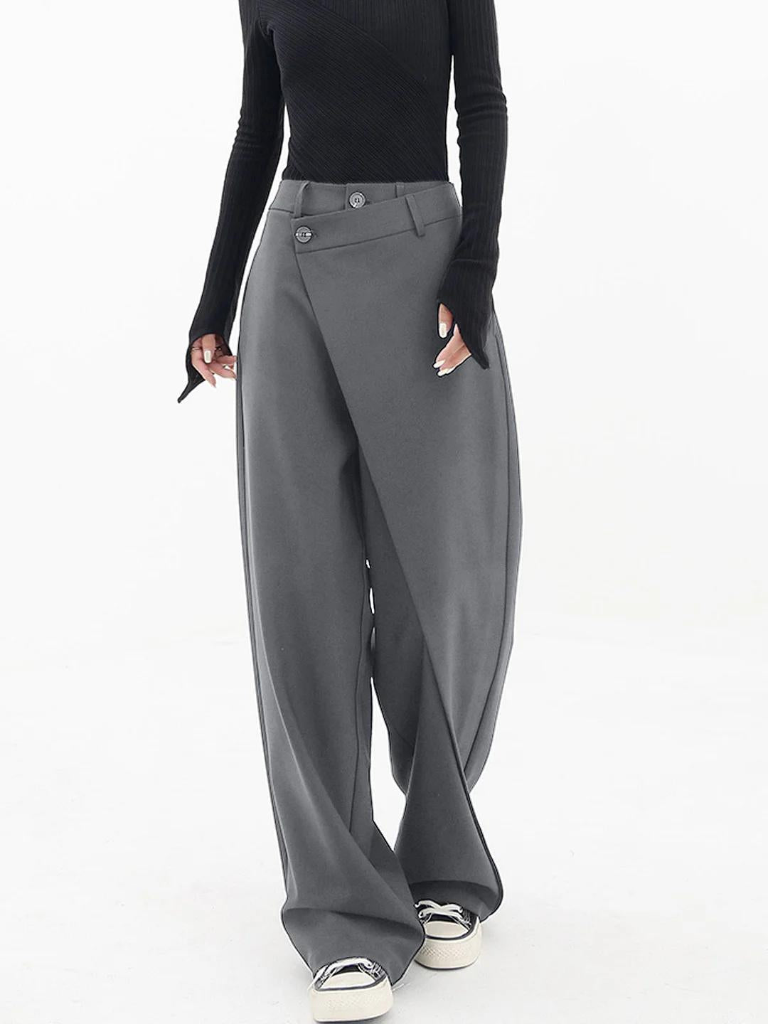 Raphaëlle - Pantalon asymétrique à la mode