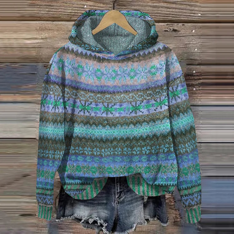 Rita - Sweat rétro en tissu doux