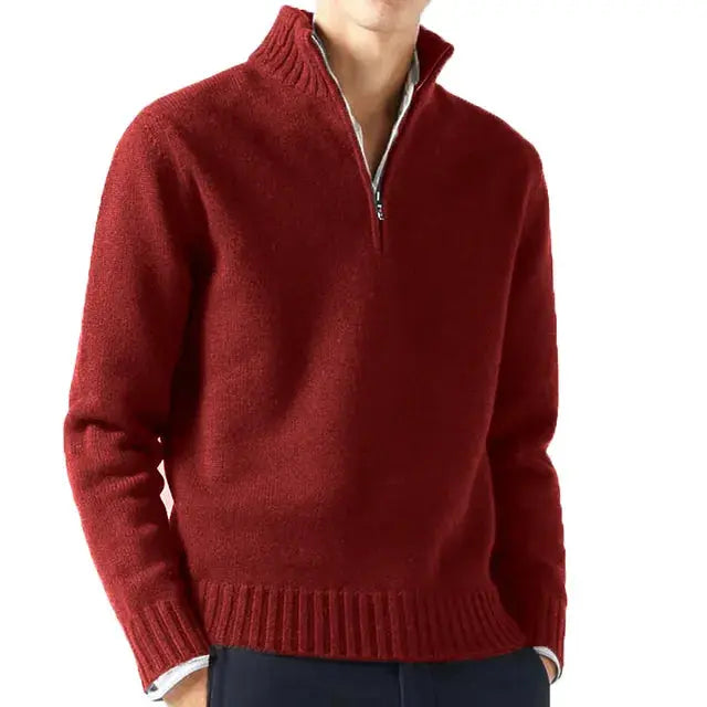 Pull Demi-Zippé Monaco