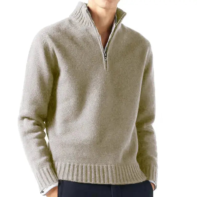 Pull Demi-Zippé Monaco