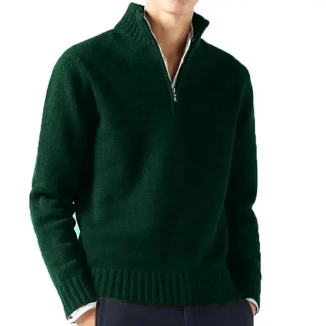 Pull Demi-Zippé Monaco
