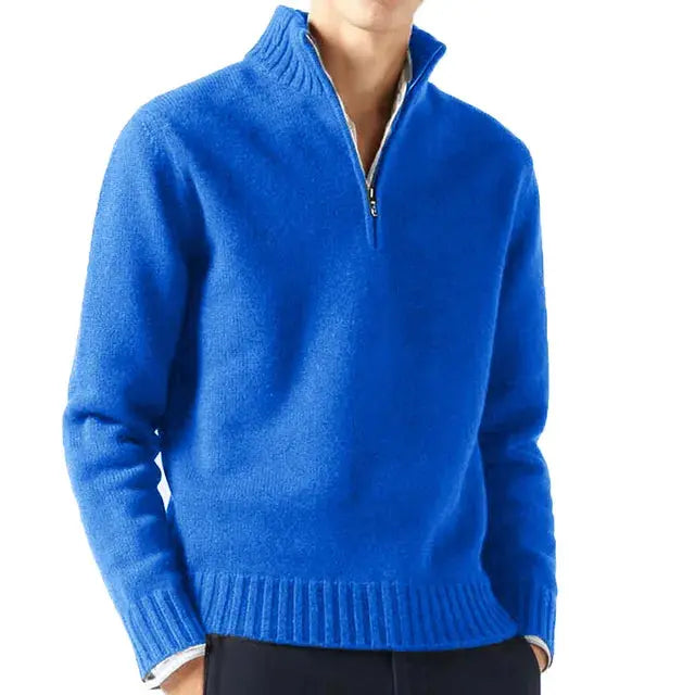 Pull Demi-Zippé Monaco