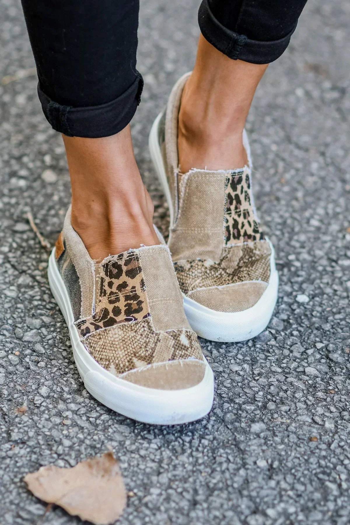 Laurence - Mocassins patchwork chics et confortables
