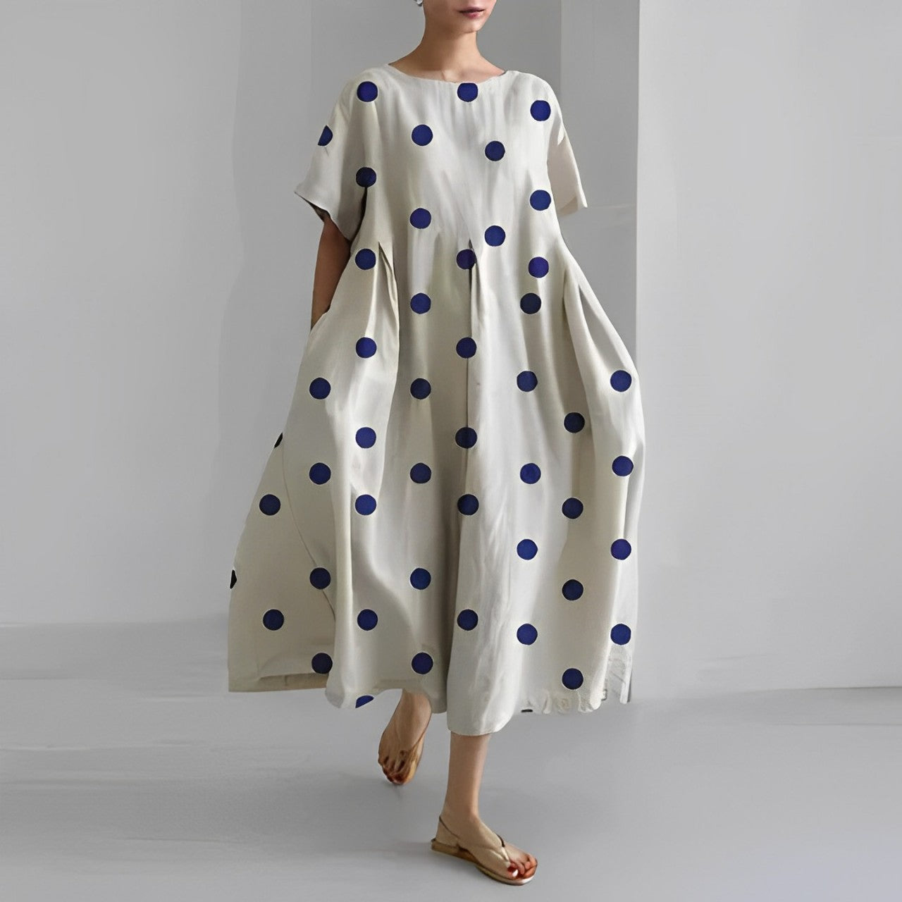 Mahault – Robe bohème fluide à fleurs