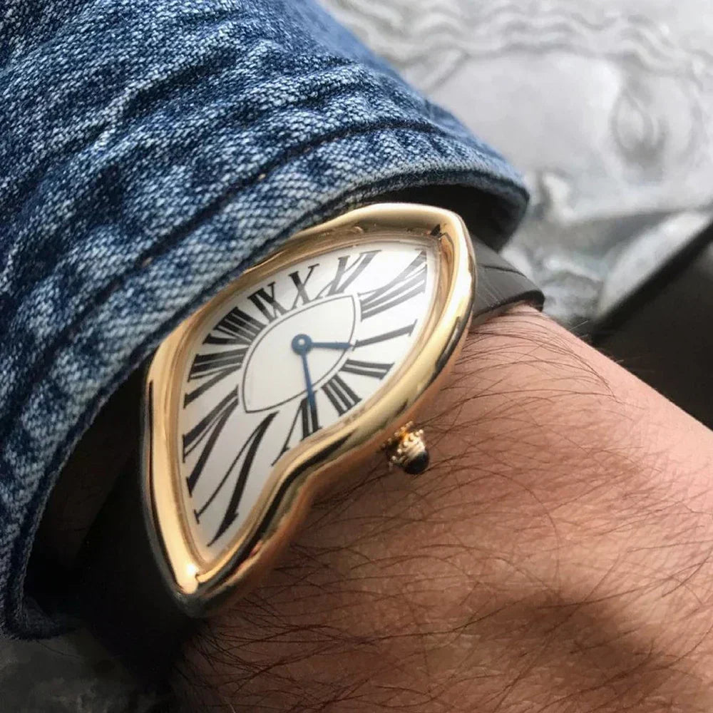Crash™ - Montre en cuir suisse