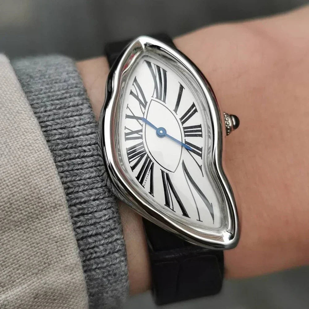 Crash™ - Montre en cuir suisse